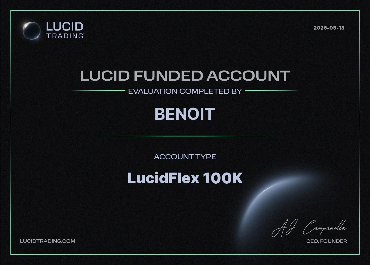 Payout membre PCT
